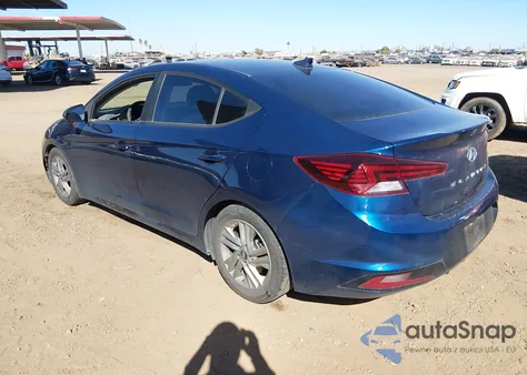 2019 Hyundai Elantra Sel z USA, uszkodzony, nr VIN 5NPD84LFXKH458300